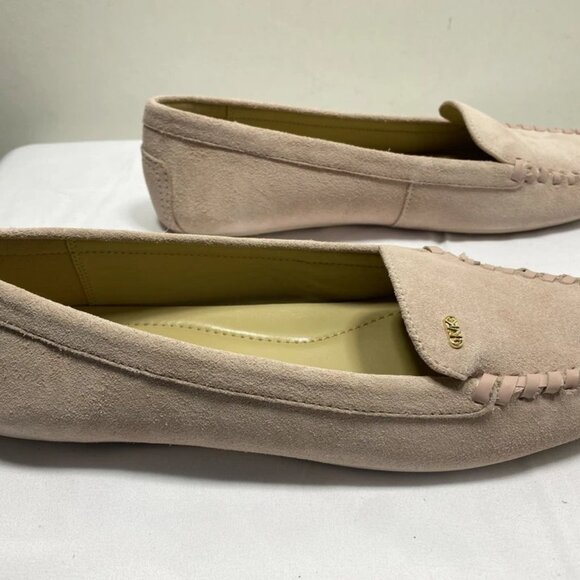 NEW MICHAEL KORS Eve Moccasins Pink Slip-On Loafers Women’s Size 9 - Picture 6 of 7